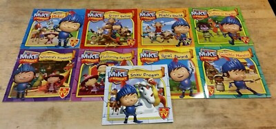 9 MIKE THE KNIGHT BOOKS ( AS SEEN ON TV )  **  PAPERBACK