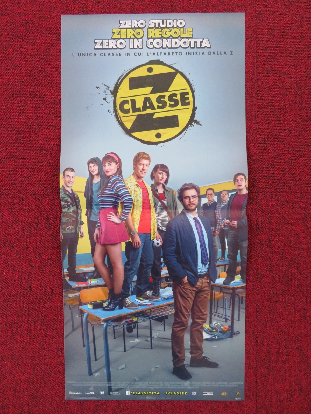 Locandina originale film Classe Z (2017) - Regia di Guido Chiesa