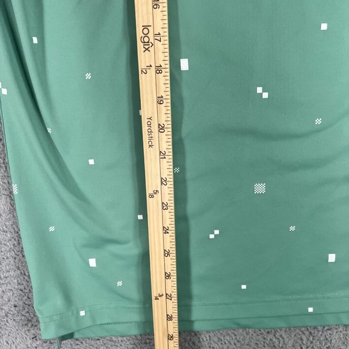 Nike Dri-FIT Player Size L Printed Golf Polo (Photon Dust) CU9543-316 - Picture 7 of 12