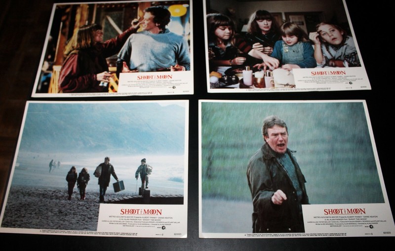 SHOOT THE MOON Lobby Card Set Albert Finney, Diane Keaton