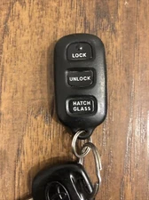 Original factory TOYOTA keyless entry remote key fob transmitter GQ43VT14T  OEM