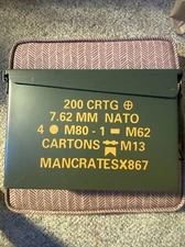 Redneck Convent .30 Cal Metal Ammo Case Can – Green