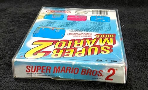 1988 SUPER MARIO BROS. 2 • BOXED • WORKING • VINTAGE NES NINTENDO VIDEO GAMES - Picture 8 of 14