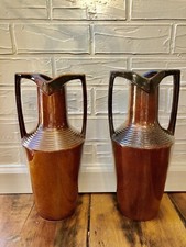 Antique Amphora Egyptian Vases set of two