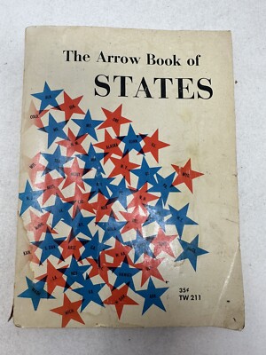 The Arrow Book of STATES by Margaret Ronan Paperback Maps 1961 Home School