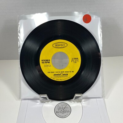 Johnny Nash    Stir It Up / Ooh Baby You've Been Good To Me Epic    5-10949