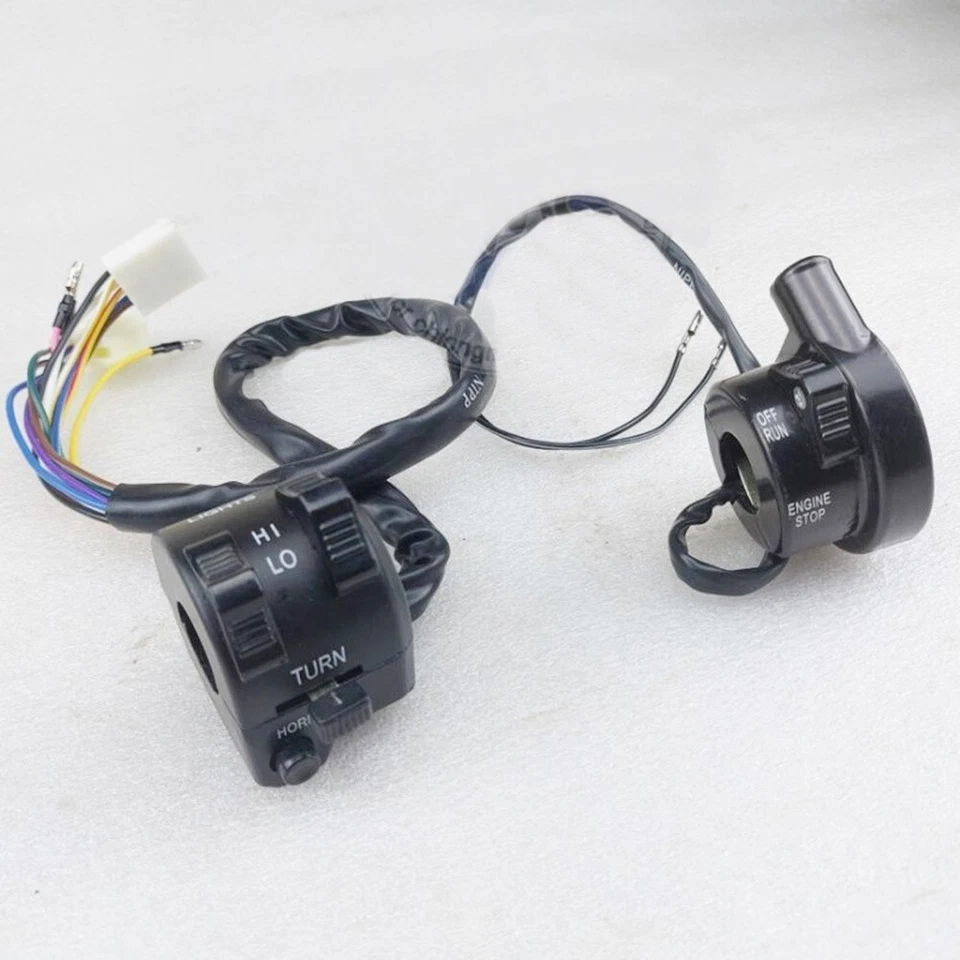 Interruptor de manija H10 izquierda + derecha para Yamaha DT125 DT175 DT250 DT360 DT400 XT250 Foto 2 de 4