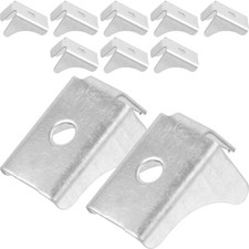10Pcs Shelf Clips File Cabinet Buckle Metal Shelf Bracket Clips for Shelving New