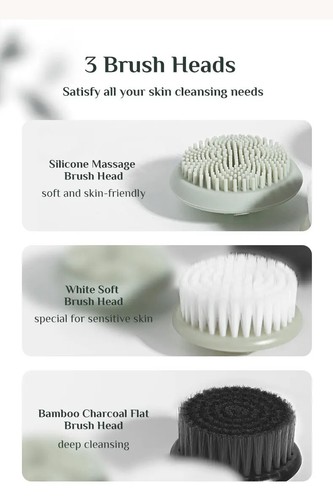 Beauty Equipment Skin Care Deep Face Cleaning Exfoliating Sonic Facial Cleansing - Picture 4 of 11