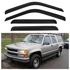 For 92-00 Chevy/GMC C/K 1500 Crew Cab Window Visor Vent Shade Guard Deflector