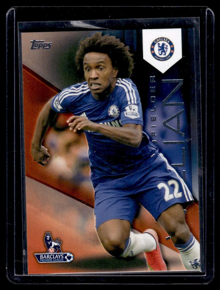 2014 Topps Premier Gold Orange /11 Willian Chelsea - Bild 1 von 2