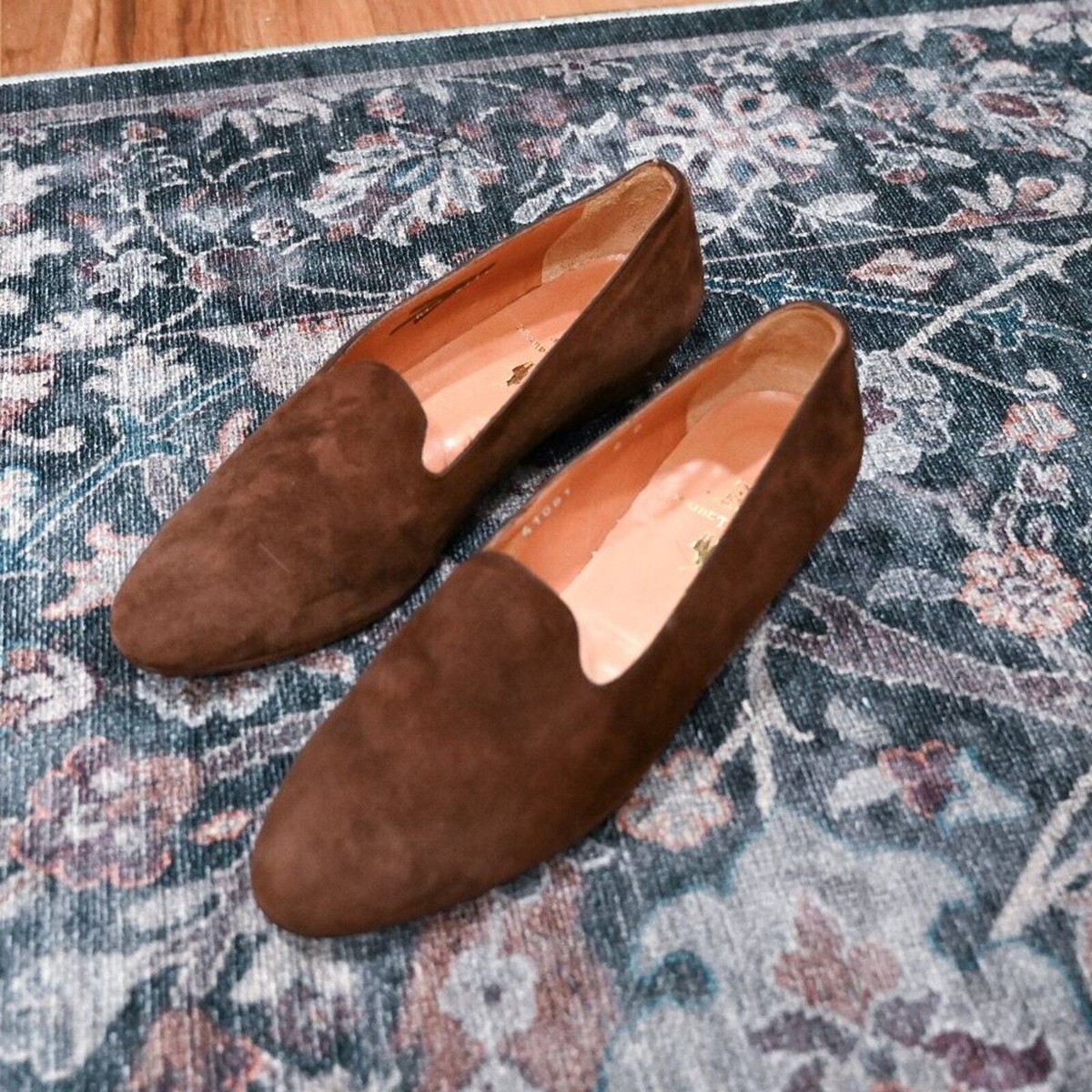 Ralph Lauren Brown Leather Slip-On Loafers Polo Ralph Lauren Polo Ralph Lauren Allon Mens Brown Leather  main image 2