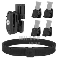IPSC USPSA IDPA 3-Gun Competition Rig with Belt  Holster  4PC Magazine Pouches