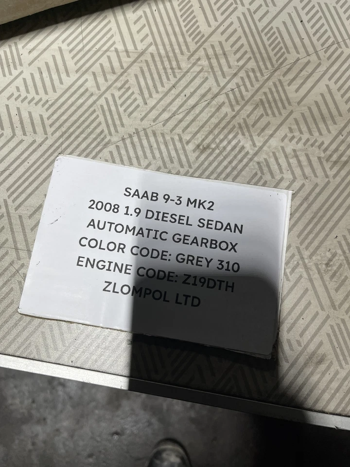 Tubo flexible de escape diésel Saab 9-3 MK2 2008 1,9 Foto 2 de 4
