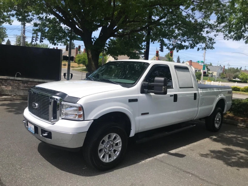 Protector de capó Husky AeroSkin deflector protector contra insectos para Ford F250 F350 1999-2007 Foto 3 de 4