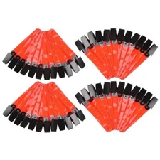 Night-N-Day Trail Markers with Clips Highly visible day & reflect Night, Pack-48
