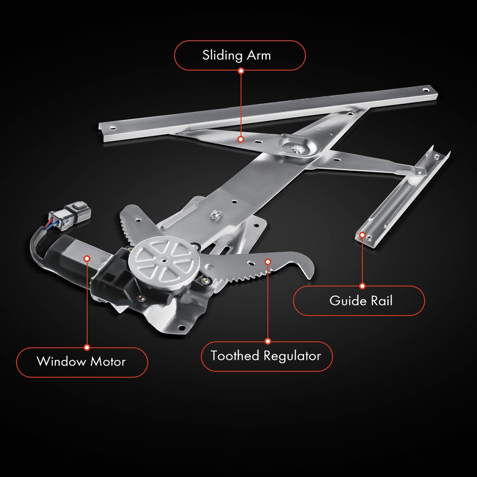 Front Drivers Side Window regulator W/ Motor for Ford Taurus 1996-2007 ...