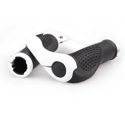 MOUNTAIN BMX MTB BIKE CYCLE BICYCLE DOUBLE LOCK ON LOCKING HANDLE BAR GRIPS ENDS - Picture 3 of 5
