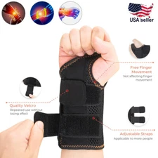 Right Hand Wrist Brace Carpal Tunnel Support Splint Hand Sprain Arthritis Sport