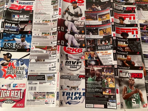 Huge *(All Matching)* Manual/Case Art Lot PS2 Playstation 2 Instructions *OEM* C - Picture 5 of 13