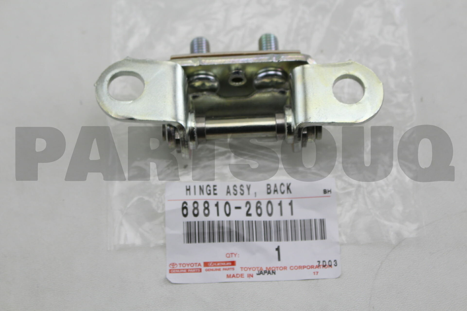6881026011 Genuine Toyota HINGE ASSY BACK 68810-26011 | eBay