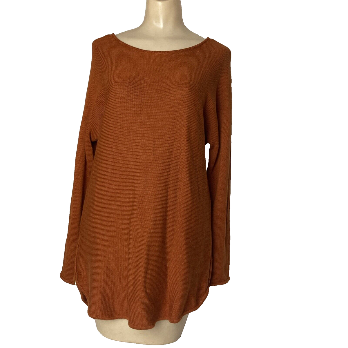 トップス U MICHAEL KORS Womens S Sweater top Gold Zipper side slits Detail