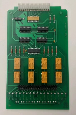 Montgomery KONE P24100 Relay Output Board B-49722 Rev. 1 Elevator PLC HMI