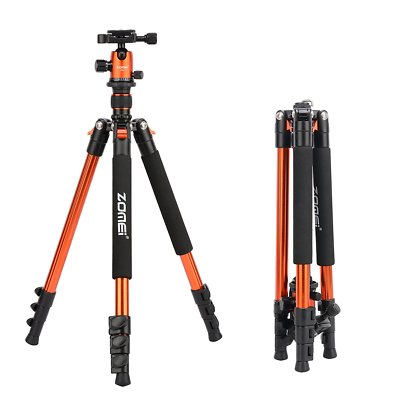 Trépied Zomei 124649atdo En Aluminium Léger Pour Appareil Photo Pro - Modèle 124649atdo