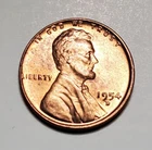 1954 D LINCOLN WHEAT PENNY UNC #C8027