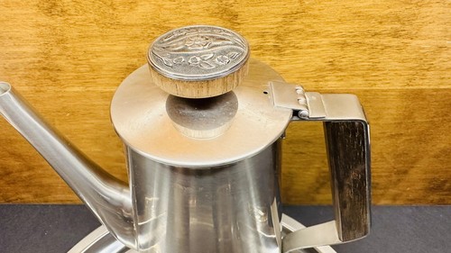 Vintage International Decorator Mid Century 18-8 Stainless Tea/Coffee Set - Picture 5 of 14