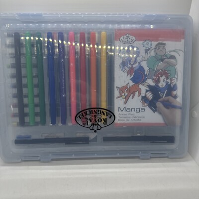 Royal Langnickel MANGA Drawing Art Set | 43 PC | Learning Guide Included | Manga