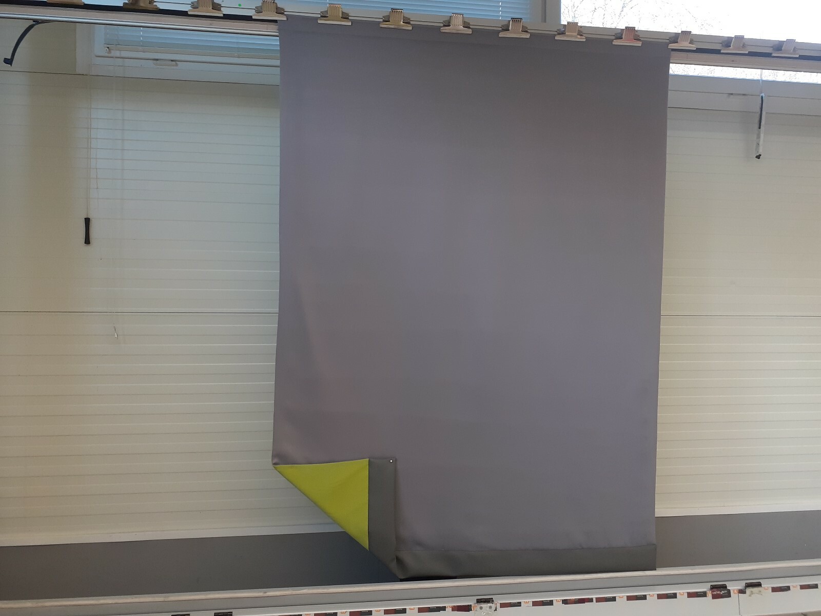 Kalteschutzvorhang Schutz Vorhang Osenschal Thermo Vlies Polar Iso