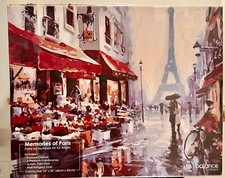 Paint by Numbers Kit for Adults  16x20 inch Without Frame MEMORIES OF PARIS,NEW