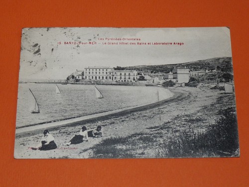 Carte Postale Ancienne Dinard - Grand Hôtel Des Bains (réf 1236165)