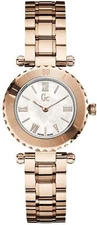 GUESS GC ROSE GOLD MINI CHIC MOTHER OF PEARL DIAL WOMEN'S WATCH X70020L1S
