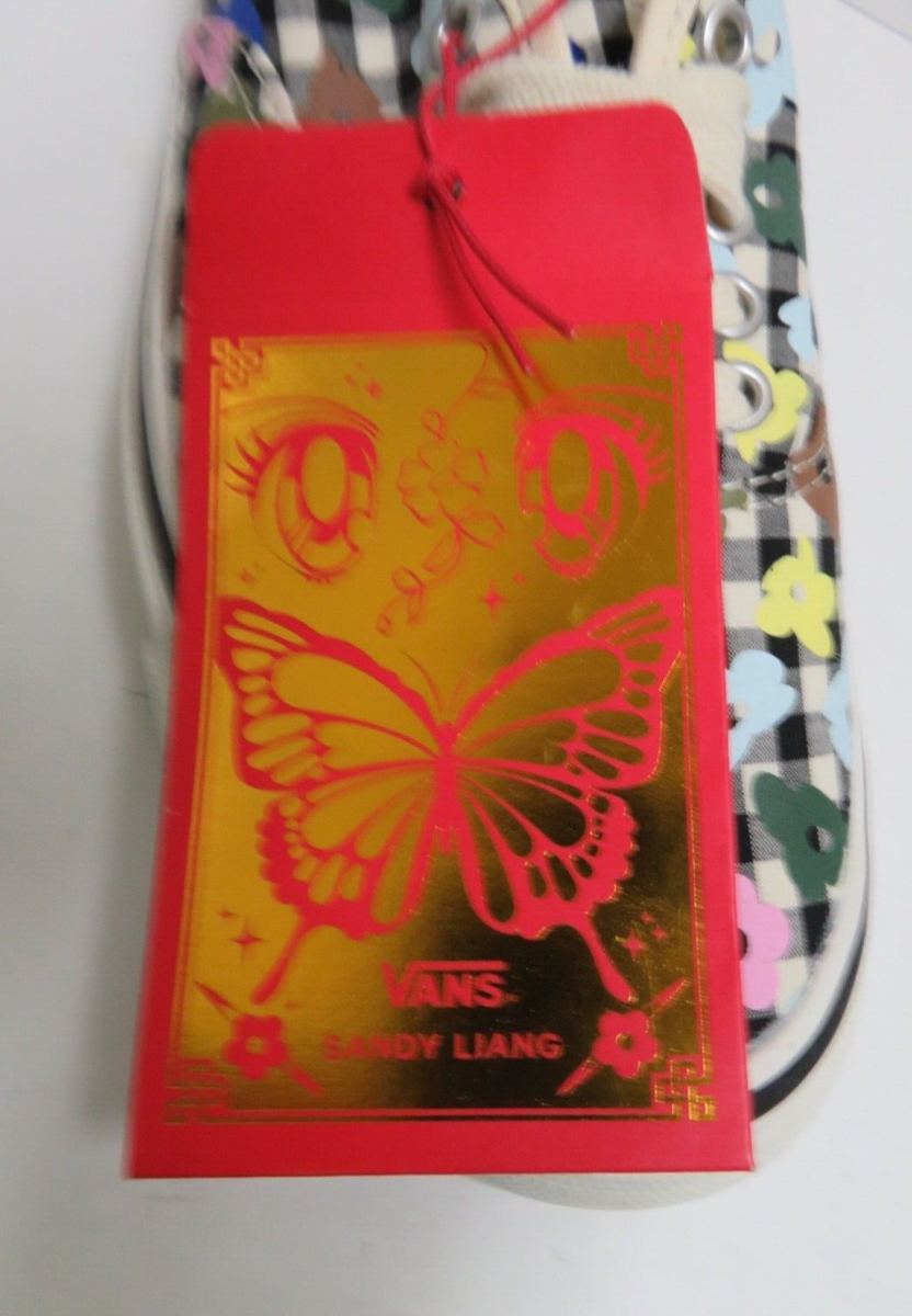 Vans X Sandy Liang Authentic 44 DX Gingham/Floral M-8/W-9.5