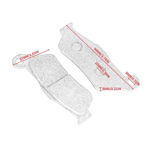 Pastillas de freno de metal sinterizado para Royal Enfield Bullet 350 Himalayan 410 Classic 500 - Imagen 2 de 13