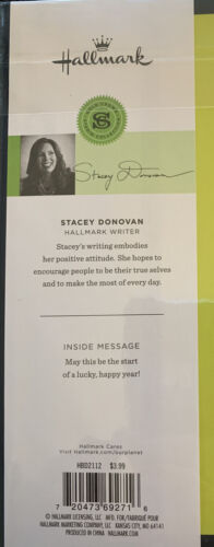 Hallmark Studio Collection Lucky, Happy Year Greeting Card New - Picture 2 of 2