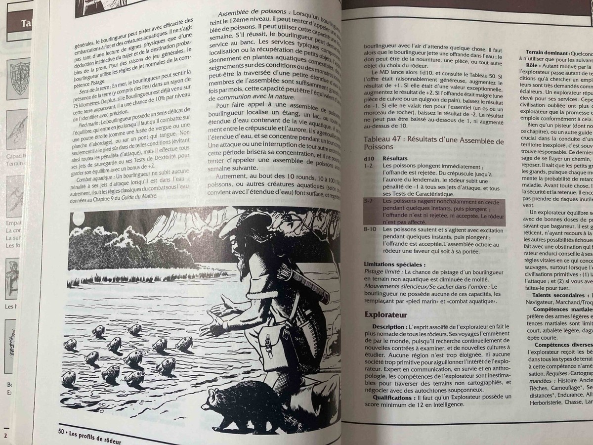 AD&D – Le Manuel Complet Du Rôdeur – Jeu De Rôle – Occasion