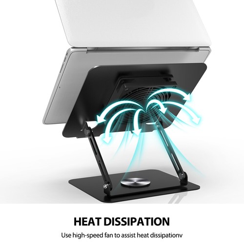 Portable Gaming Laptop Cooling Pad Foldable Laptop Pc Stand Holder Cooler Table - Picture 8 of 14