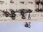 Delong Nub brass wire hook & eye card heart eyes "Bless That Nub!" 1901 - 1912 — photo 3