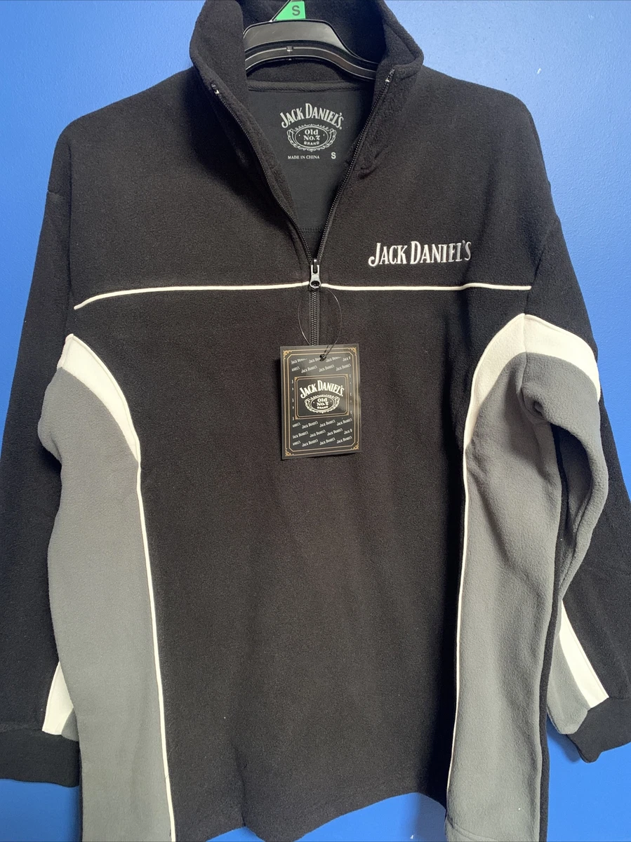 Jack Daniels Old No 7 Tennessee Whiskey Fleecy Zip Jumper Jacket Mens Size  Small | eBay