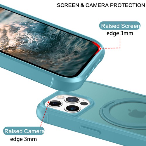 Funda para iPhone 16/15/14/13/12/11 Pro Max pesada a prueba de golpes con soporte magnético cubierta - Imagen 332 de 751