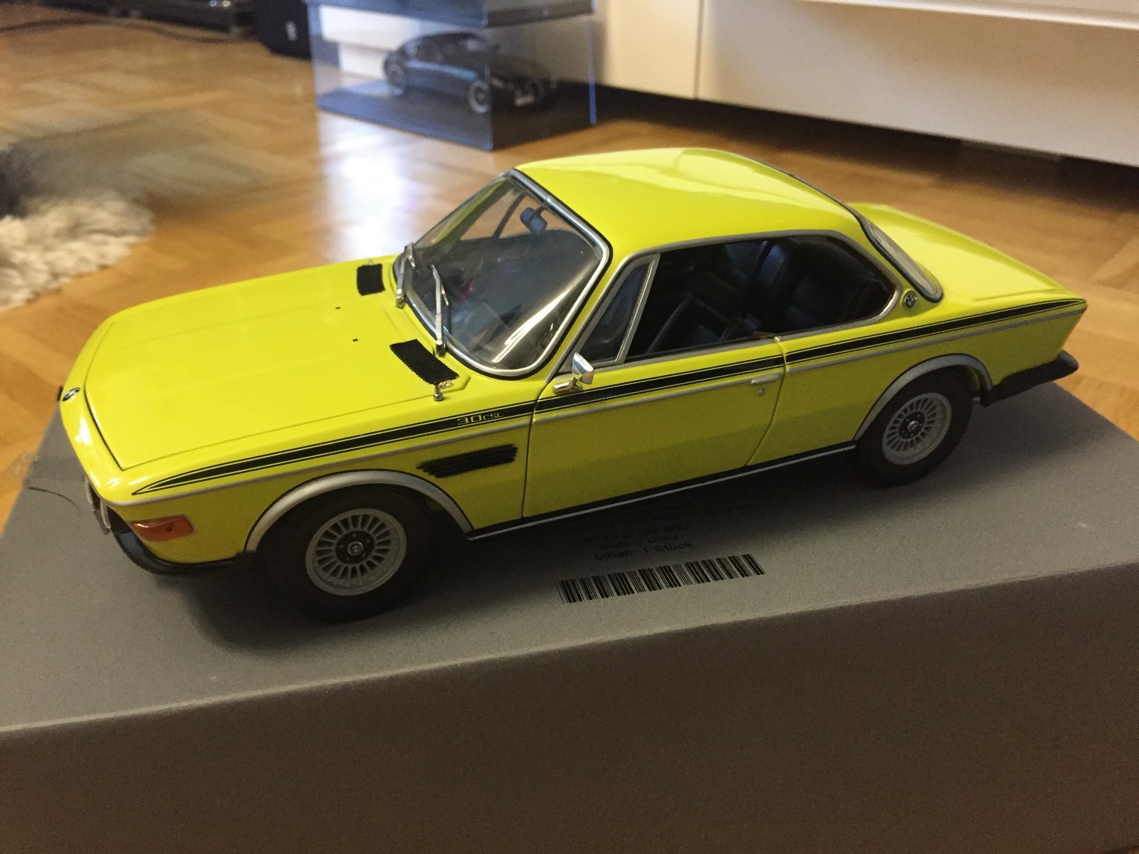 Bmw 3.0 CSL giallo 1 18 Minichamps (bmw 80430137980) Bmw 3.0 CSL giallo 1 18 Minichamps (bmw 80430137980)