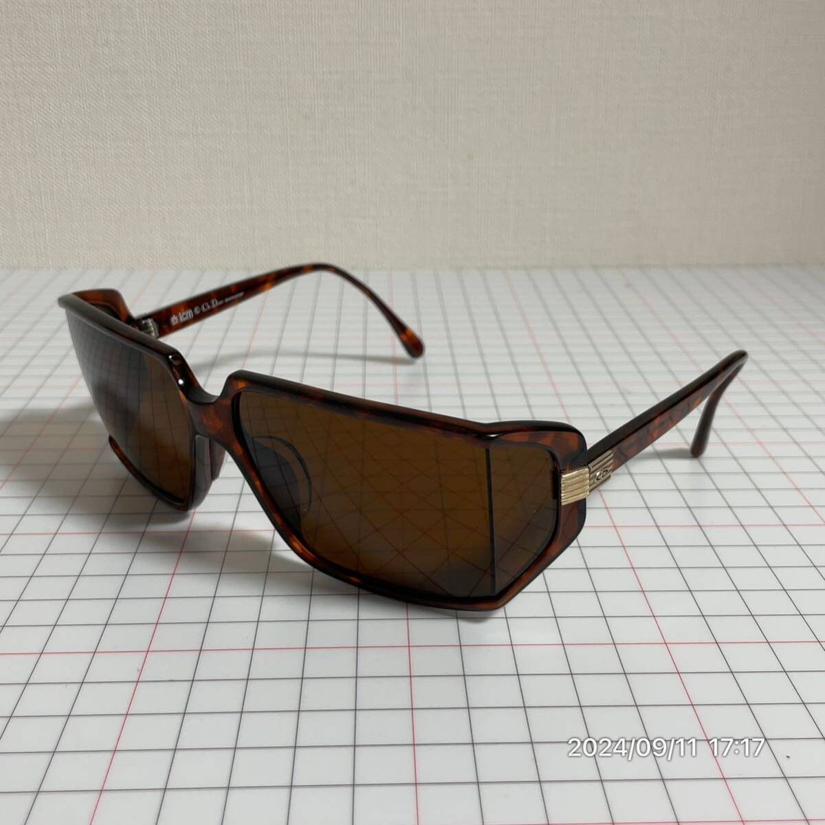 Christian Dior CD logo tortoiseshell sunglasses vintage from