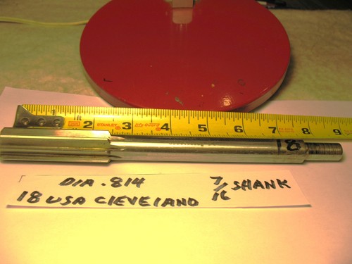 Cleveland USA .814 High Speed Steel Chucking Reamer