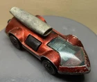 Hot Wheels Redline 1971 Red Rocket Bye Baby Original Tough Color Hard To Find