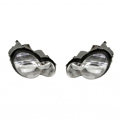 For Mercedes-Benz C350 2006 2007 Headlight Driver and Passenger Side | Pair
