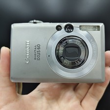 Canon IXUS 60 6.0MP 3X Optical Zoom CCD Digital Camera English Language Tested