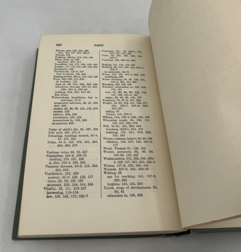 The Mothercraft Manual, Mary L. Read (HC 1917) First Edition RARE - Imagen 19 de 19